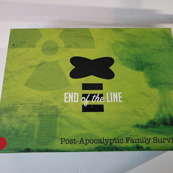 End of the Line Post Apocalyptic Family Survival Board Game Like New RARE - Picture 1 of 9